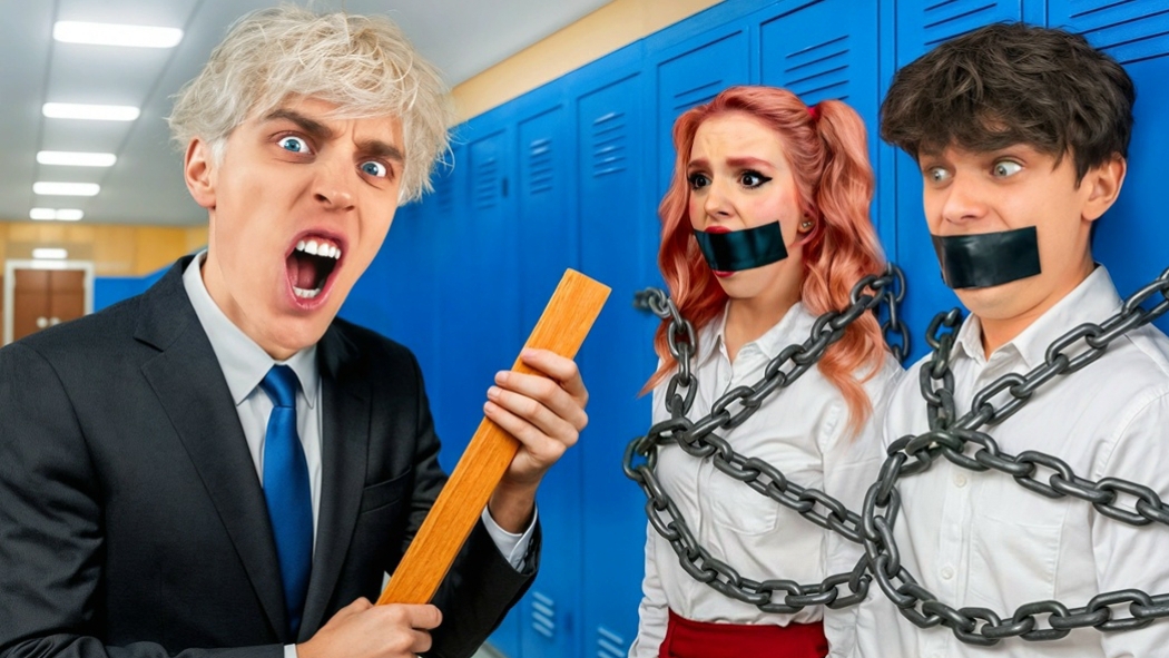 100 Часов в ШКОЛЕ!