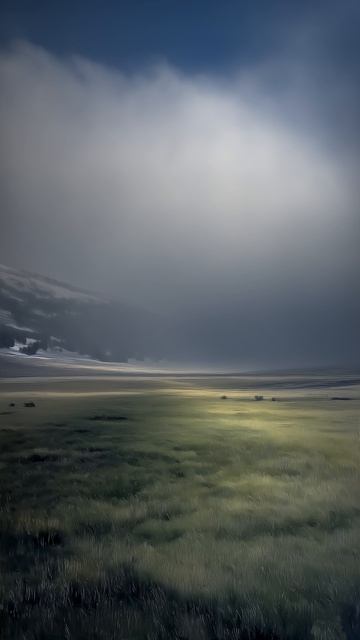 Свет среди тишины (картина #1143) / Арт-студия Нормова