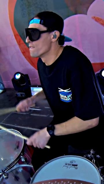 Акула - Дискотека Веки Vlad Shoky Drumcam #shoorts