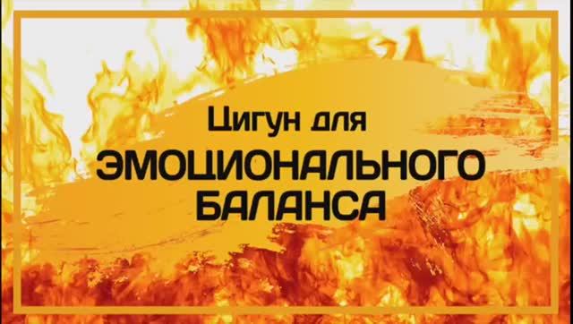 14. КОМПЛЕКС  для  ЭМОЦИОНАЛЬНОГО  БАЛАНСА. ЦИГУН. ЛИ ХОЛДЕН.