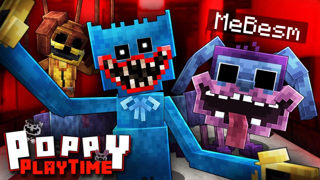 Аддон Poppy Playtime от автора MeBesm, версия 0.0.6