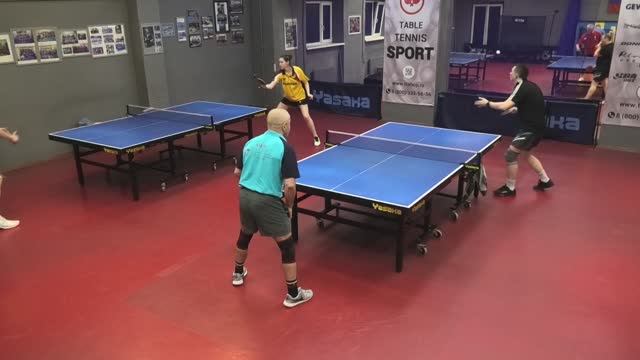 Закзун В. (679) - Мухаметов А. (614) 14.04 настольный теннис турнир Лиги TTSPORT Санкт-Петербург