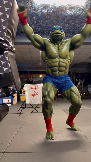 Мощная черепашка ниндзя