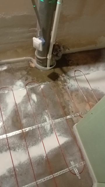 монтаж тёплого пола