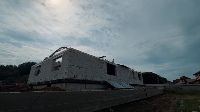 Заливка перекрытия. Поселок Лесной остров