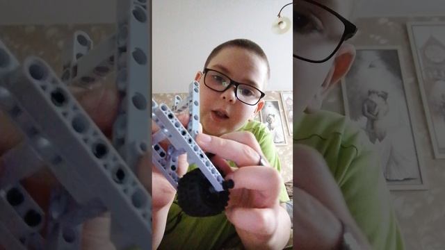 Я собрал мопед из лега 1 часть