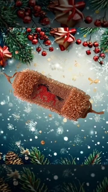 Мочалка Символ года для Вас и Ваших близких