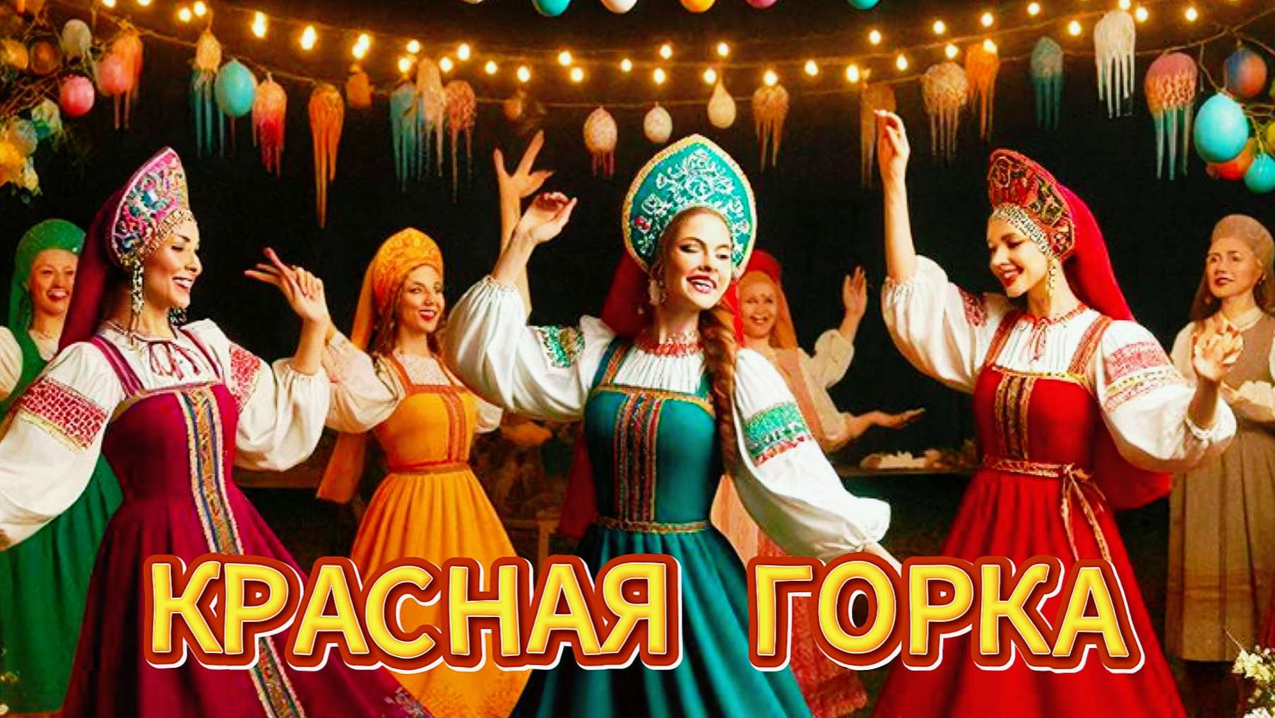 С Красной горкой. Самая лучшая музыкальная открытка.