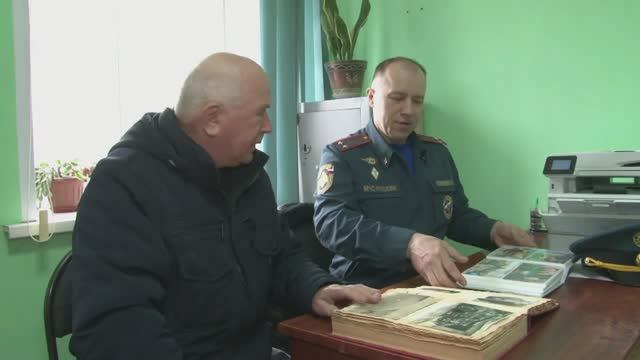 Ветеран пожарной охраны Федор Забелин