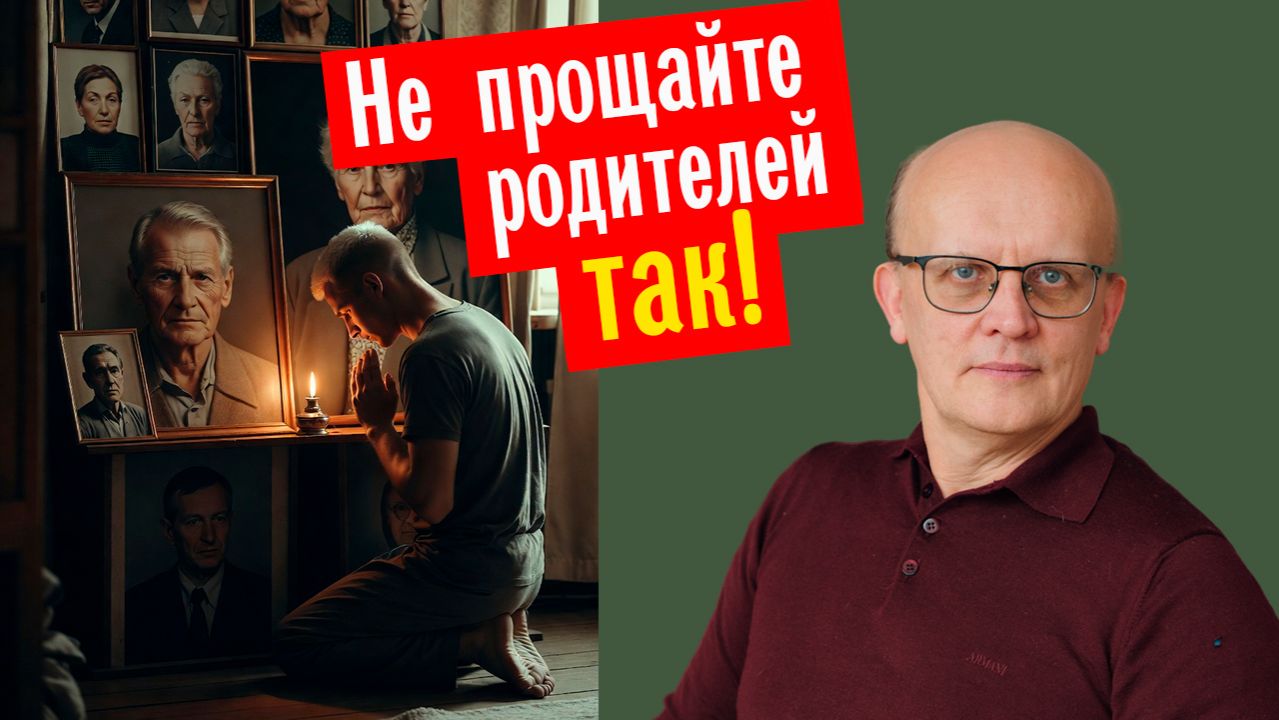 Главная ошибка в прощении родителей