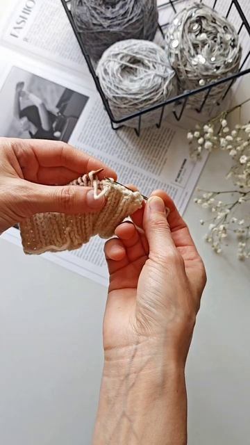 Закрытие петель иглой