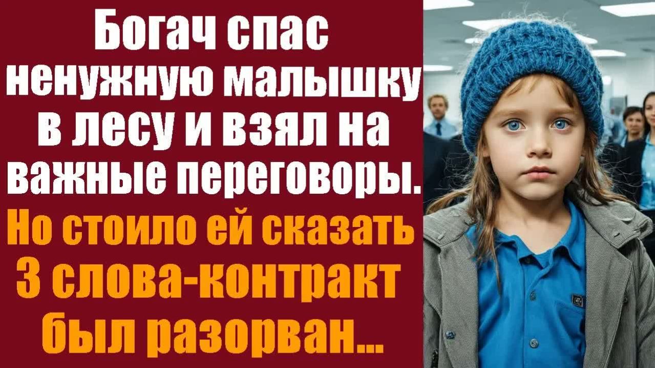Мелодрама слушать. Аудио рассказы. Богач спас ненужную малышку в лесу и взял её с собой на
