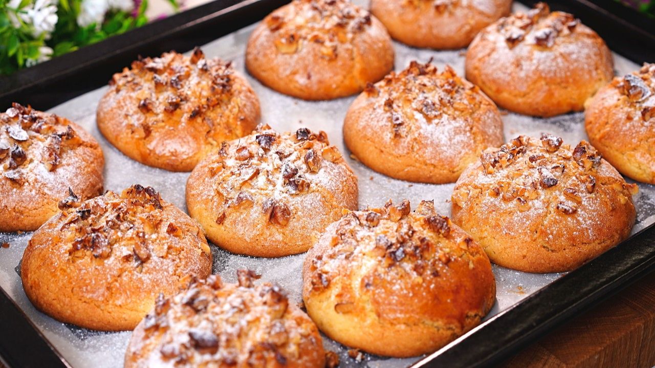 Апельсиновое печенье за 5 минут! Просто и очень вкусно!