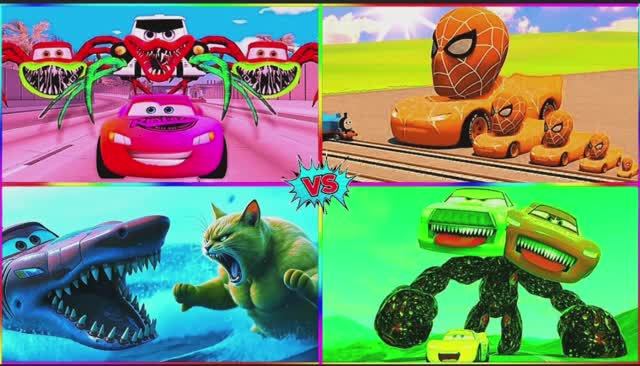 МУЛЬТИКИ ПРО МАШИНКИ Гигантский Молния Маквин Пожиратель 🏎️ КРУТОЕ ПРИКЛЮЧЕНИЕ