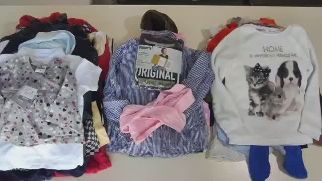 Лот 2623 Дети микс Германия Секонд(много новых) 1210р_кг 9,4кг 58ед