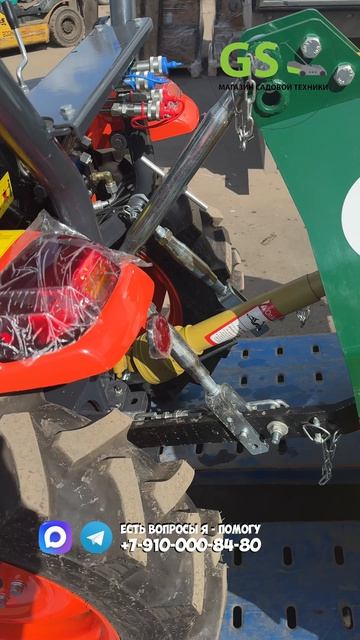 Мини-трактор дизельный ZimAni B2741 хороший китайский трактор #минитрактор #трактор #gardenstock