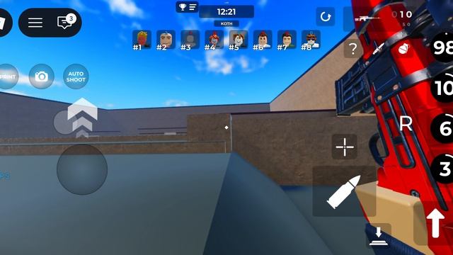 Снова Арена рукопашного боя в Roblox