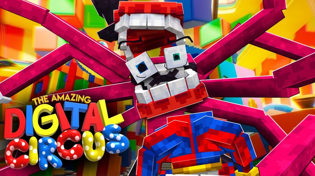Кейн-бог… Аддон по мотивам The Amazing Digital Circus для Minecraft Bedrock Edition