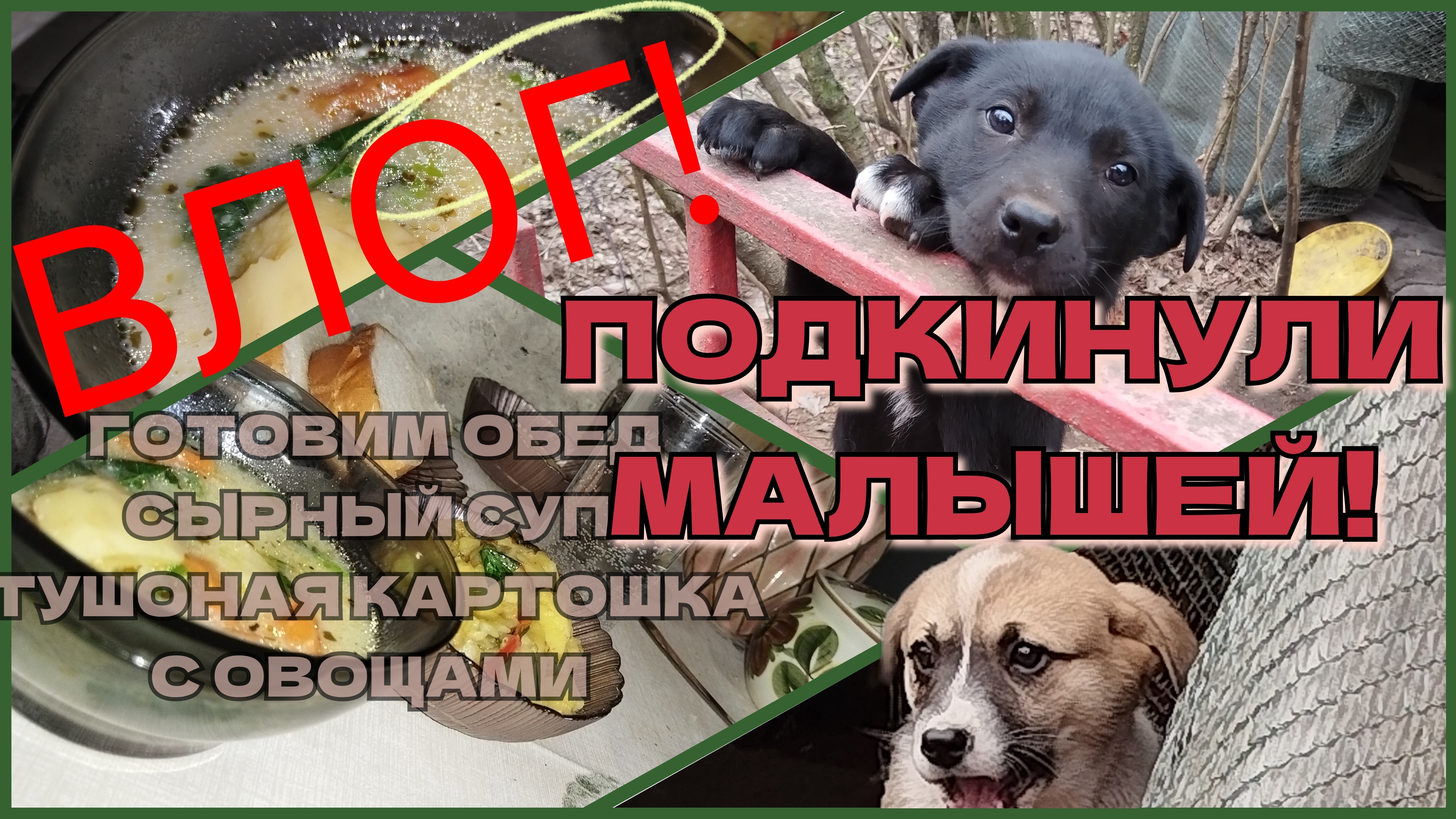НАМ ПОДКИНУЛИ МАЛЫШЕЙ😱‼️ГОТОВИМ ОБЕД‼️СУП СЫРНЫЙ, КАРТОШКА ТУШЁННАЯ С ОВОЩАМИ‼️🥰❤️