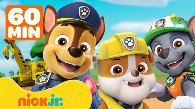 Щенячий патруль  Щенячий патруль Стройка с Крепышем! 🚧 С Гонщиком и Скай