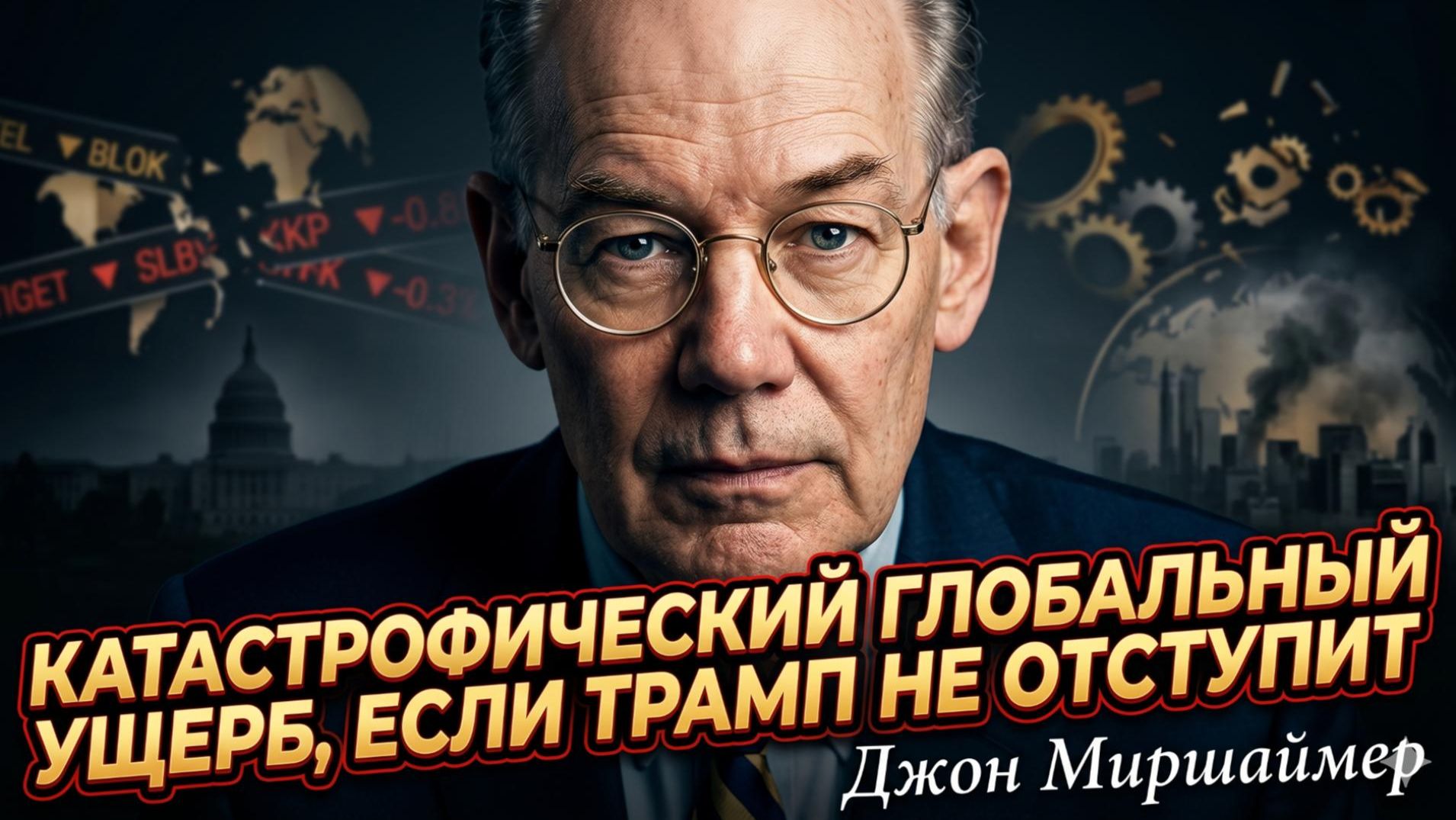 🚨 Джон Миршаймер | Если Трамп не отступит – мировая экономика РУХНЕТ полностью