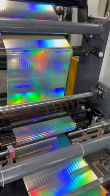 0407metal Paper Box Holographic Paper Metalic Metallized Package Box Paper 21212