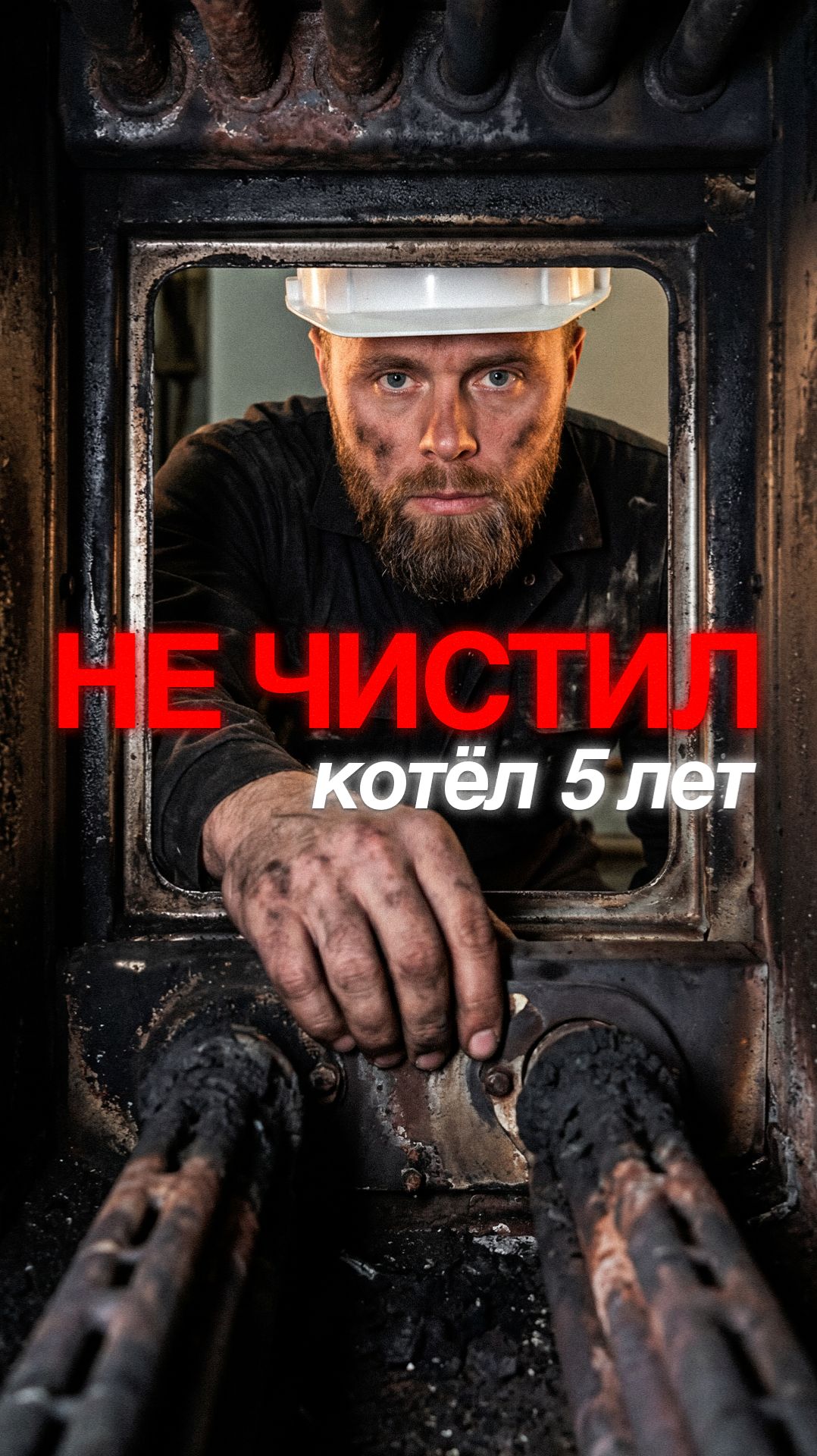 Клиент не чистил котёл 5 лет. Показываю, во что это обошлось