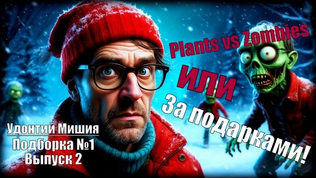 «Plants Vs Zombies, или За подарками!» - Удонтий Мишия: Подборка №1 Выпуск 2 //АудиоКнига
