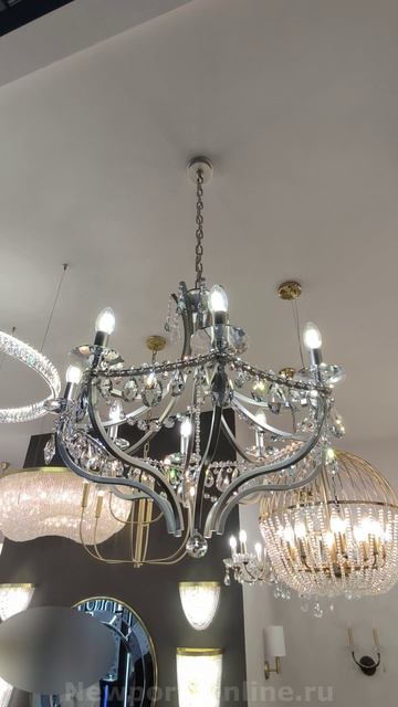 Люстра NEWPORT 8638/C Silver