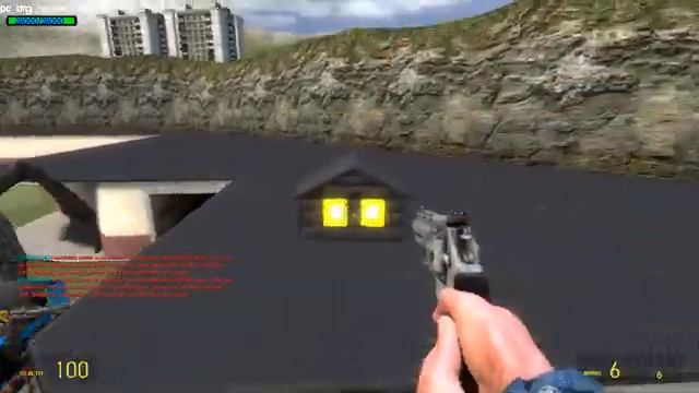 Building A Thomas Train Chased By New Monster House, Living Building,Grandpa House And Boss In GMOD