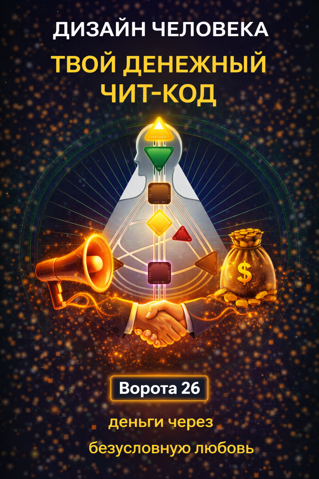 Ворота 26 в Дизайне Человека — деньги через убеждение и продажи 🤝