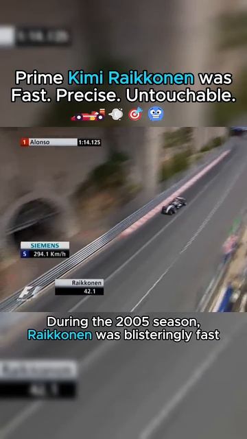 Кими Райкконен демонстрирует блестящий пилотаж