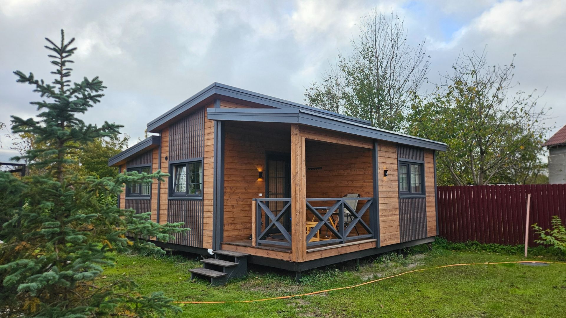 Обзор дома Норвегия 49 с русской баней