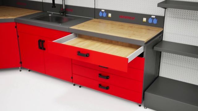 Комплект мебели для студии детейлинга KronVuz-KV-12400