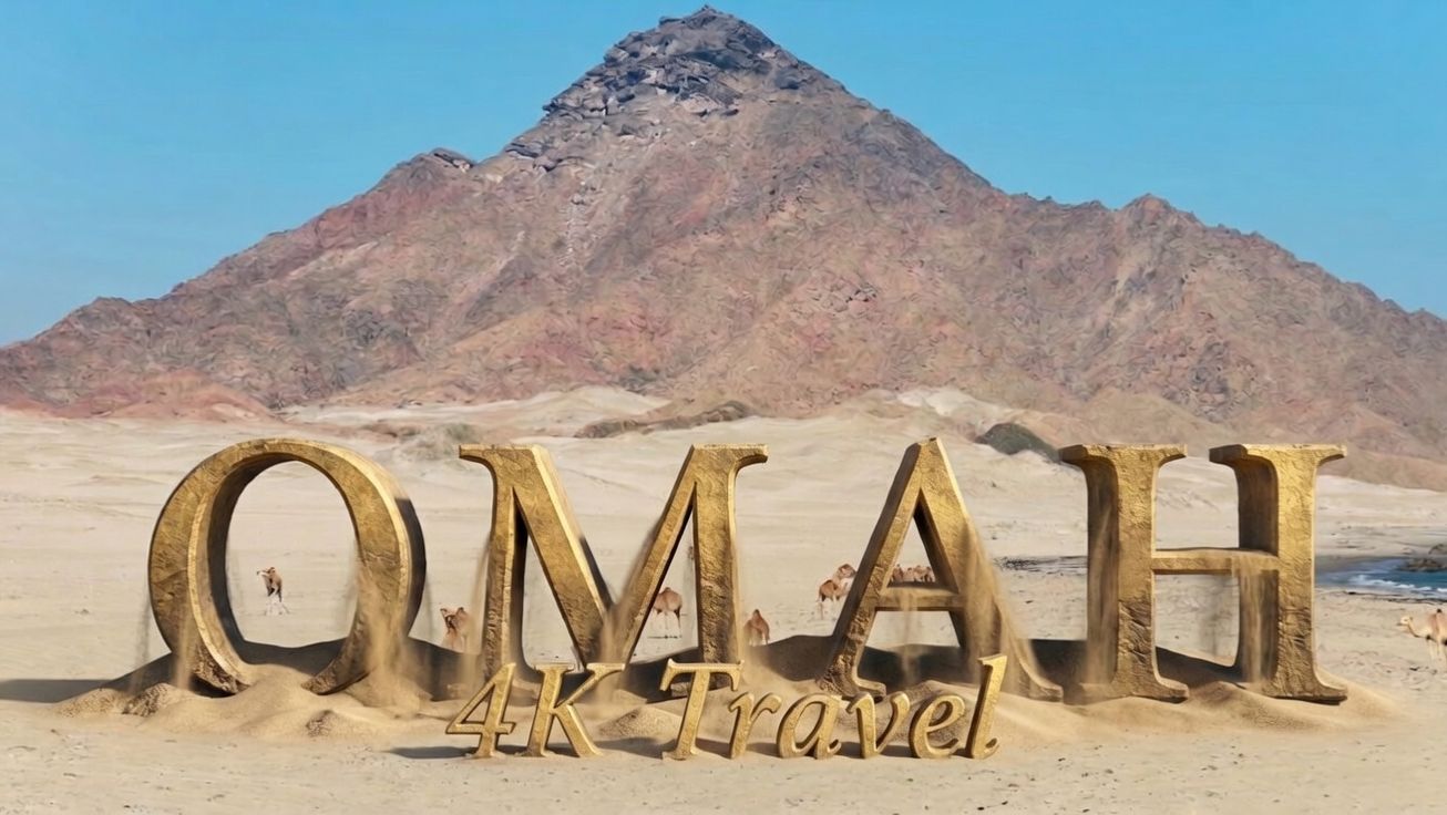 ОМАН 4K - живописный фильм для релаксации с успокаивающей музыкой