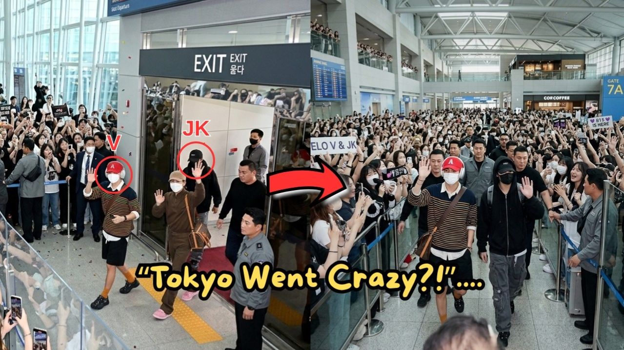 Тэхён с Чонгуком в Токио! И что они начали вытворять для фанаток - все с ума посходили!