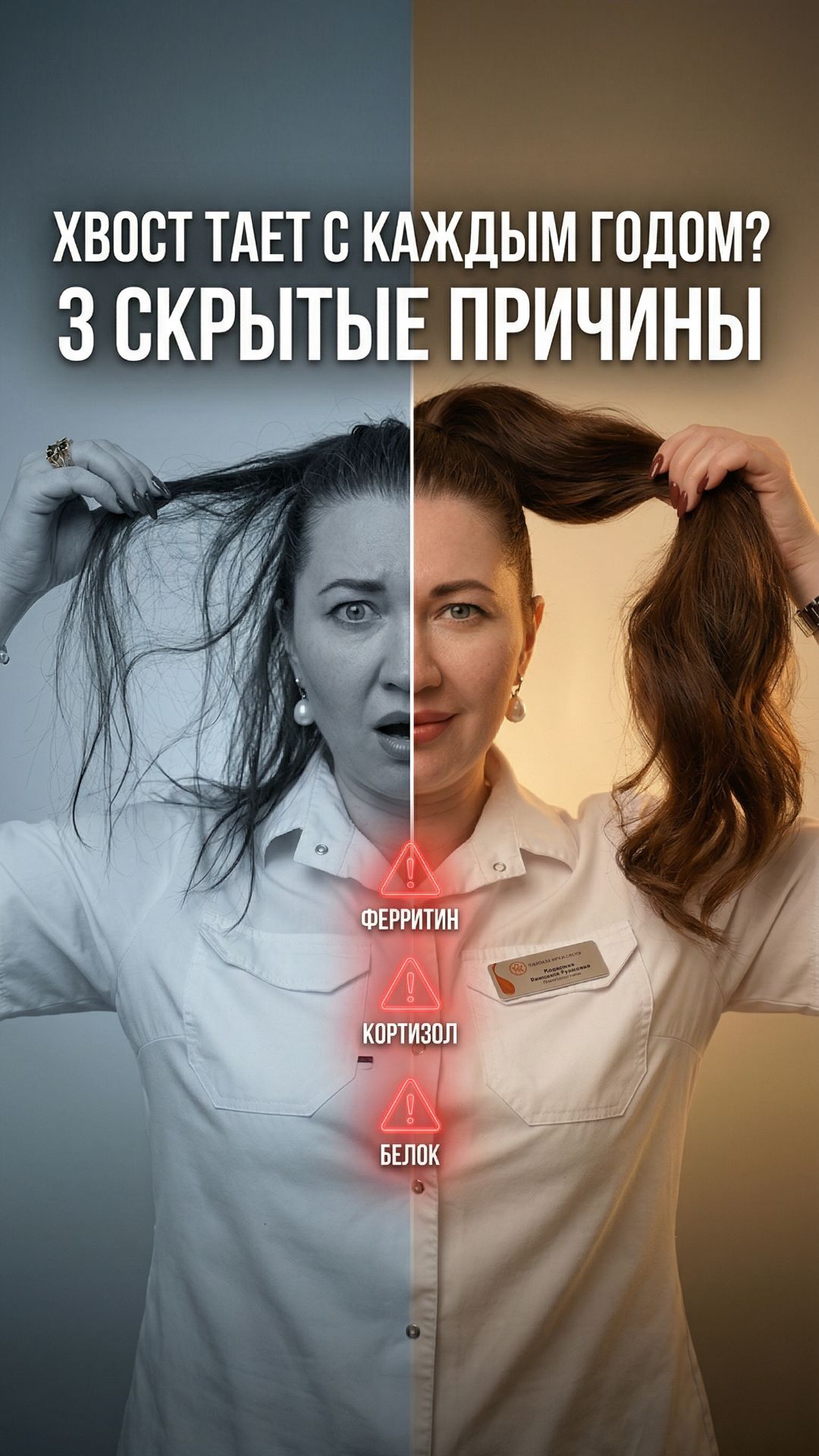 Хвост с каждым годом тоньше — и ты думаешь это просто возраст? 😮