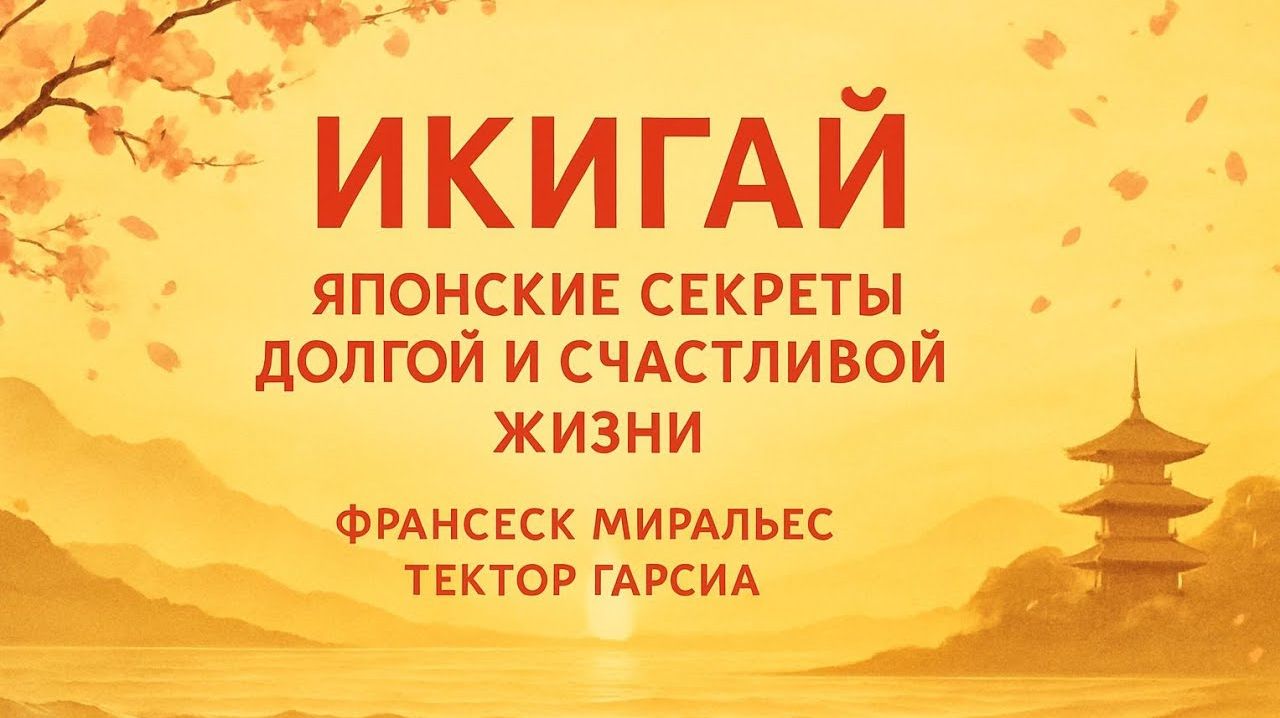 «Икигай: Японские секреты долгой и счастливой жизни» — Ф. Миральес, Г. Гарсиа