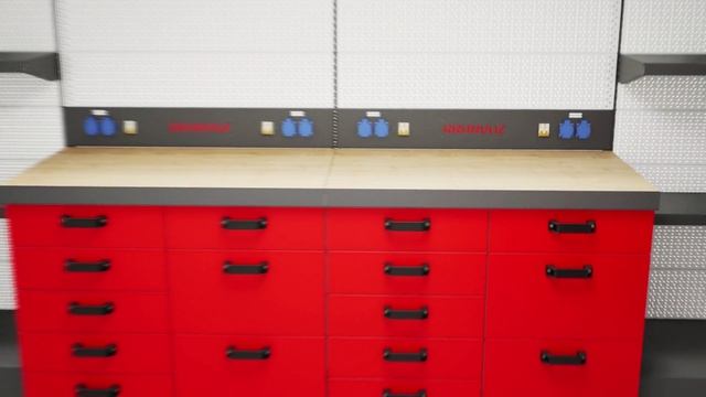 Обзор комплекта мебели для участка ремонта рулевых реек KronVuz-KV-10402