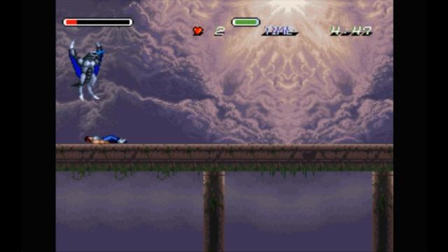 Super Nintendo (Snes) 16-bit Majuu Ou Stage 1 Прохождение За Гарпию