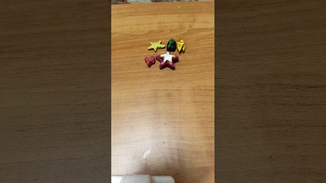 распаковка пакетиков с фигурками из пластилина. 3 часть