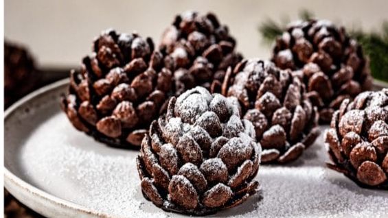 Рождественский десерт за 10 минут! Всего три ингредиента и шоколад