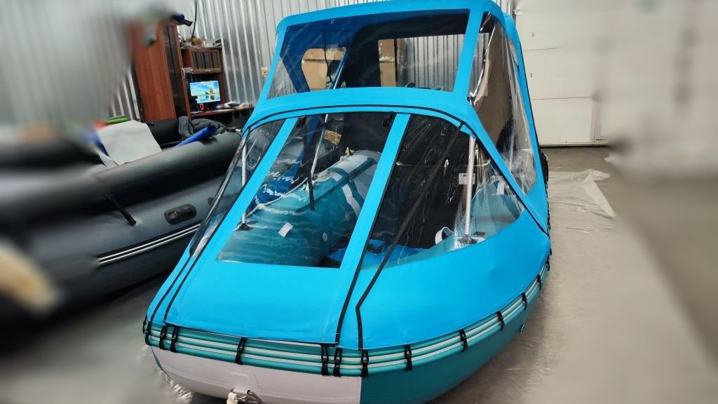 Тент Комби с носовой дверью Гладиатор Е380 Про