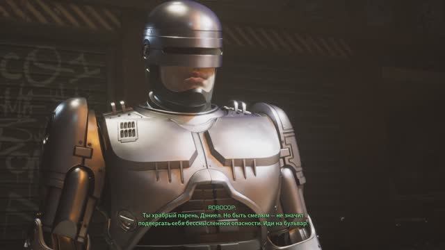 RoboCop Rogue City Месть Уличных Стервятников Горящиее Здание #28