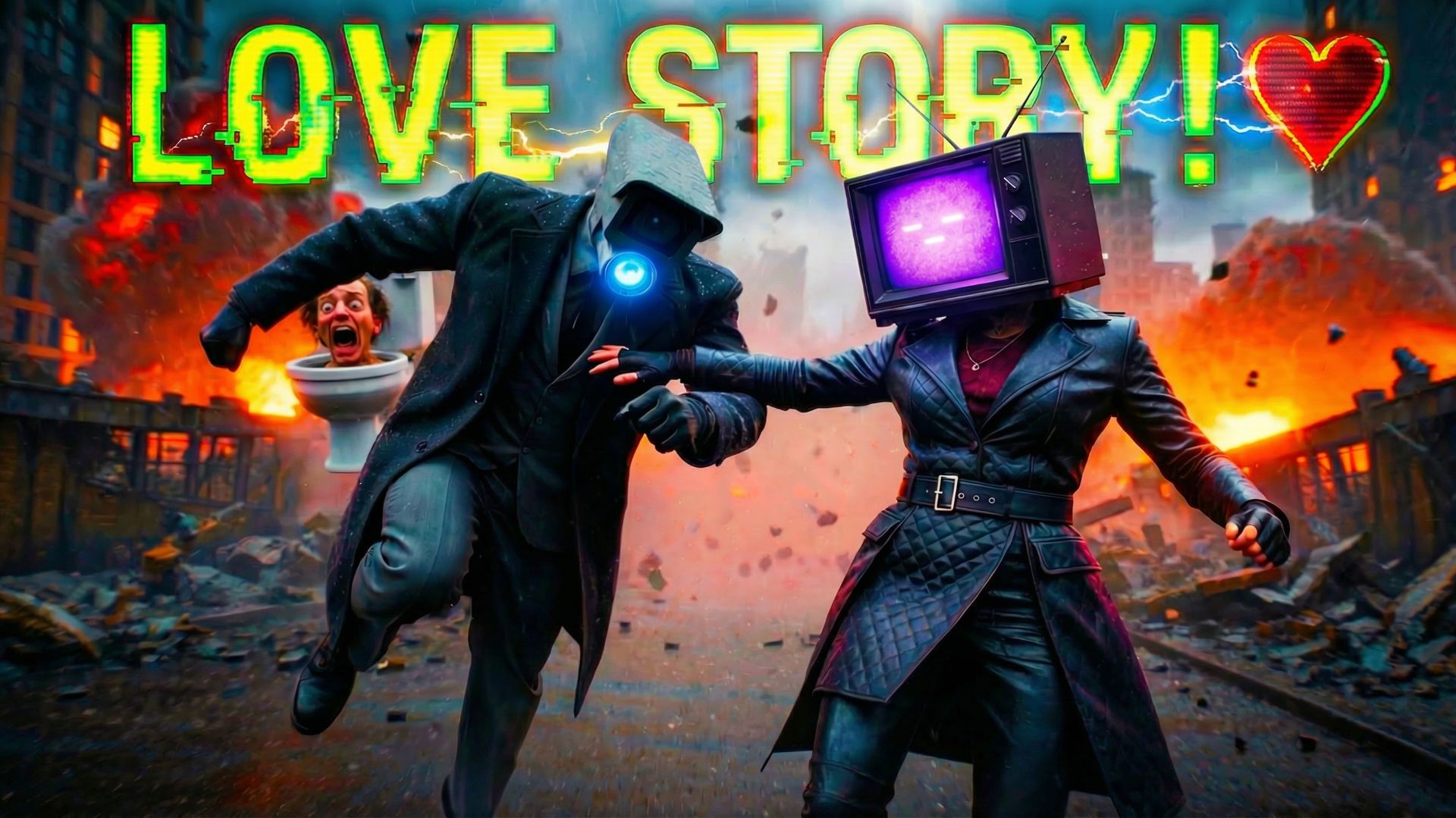 ТВ ВУМЕН И КАМЕРАМЭН: ЛЮБОВЬ СКИБИДИ! ❤️ Эпичные Танцы и Романтический Трэп!