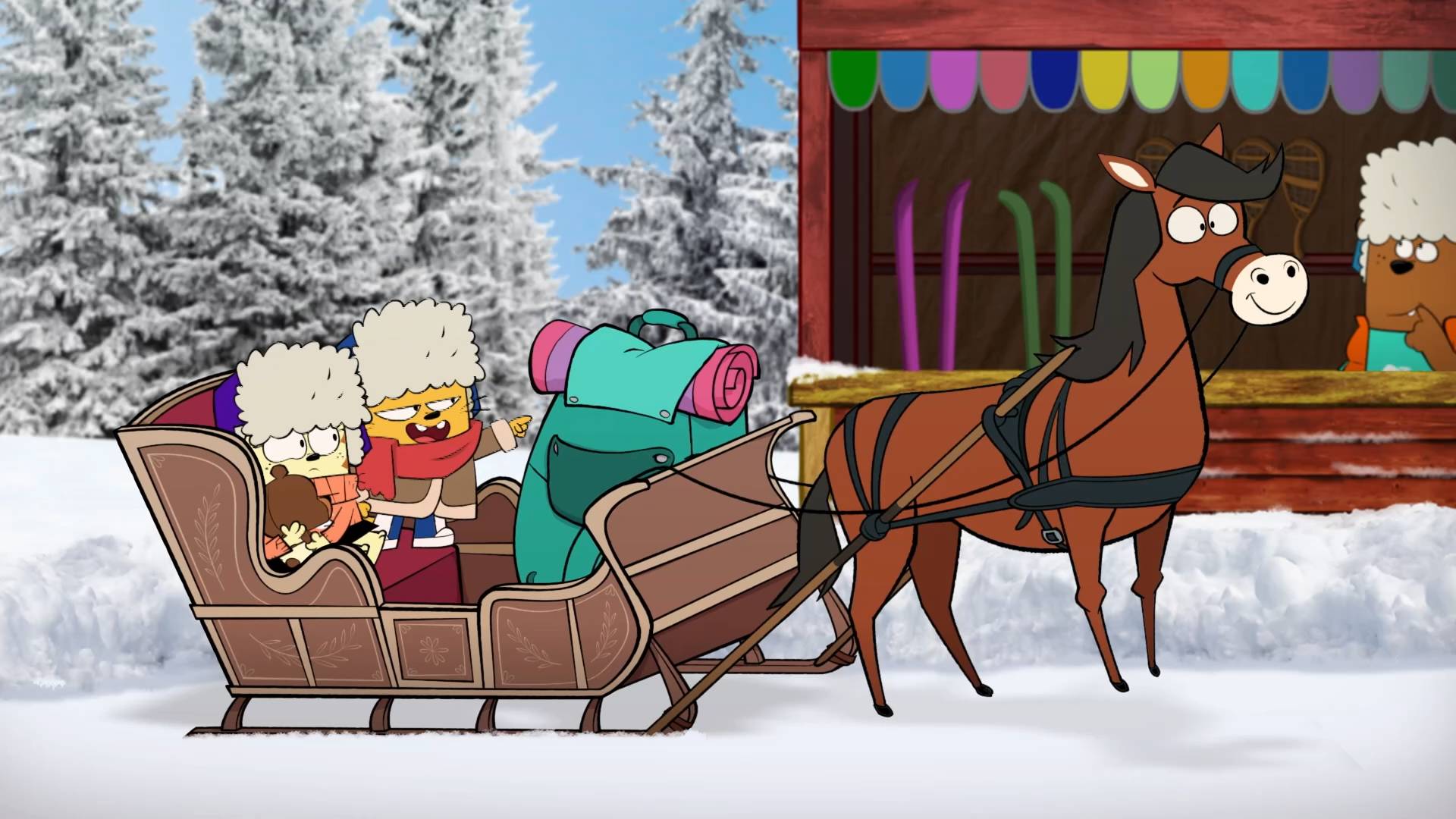 Олли и Мун,  18 серия. Дело о потерявшемся мишке из России