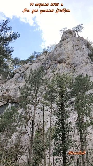 14 апреля 2026 г. На дне ущелья Уч-Кош #ялта #ялта2026 #учкош