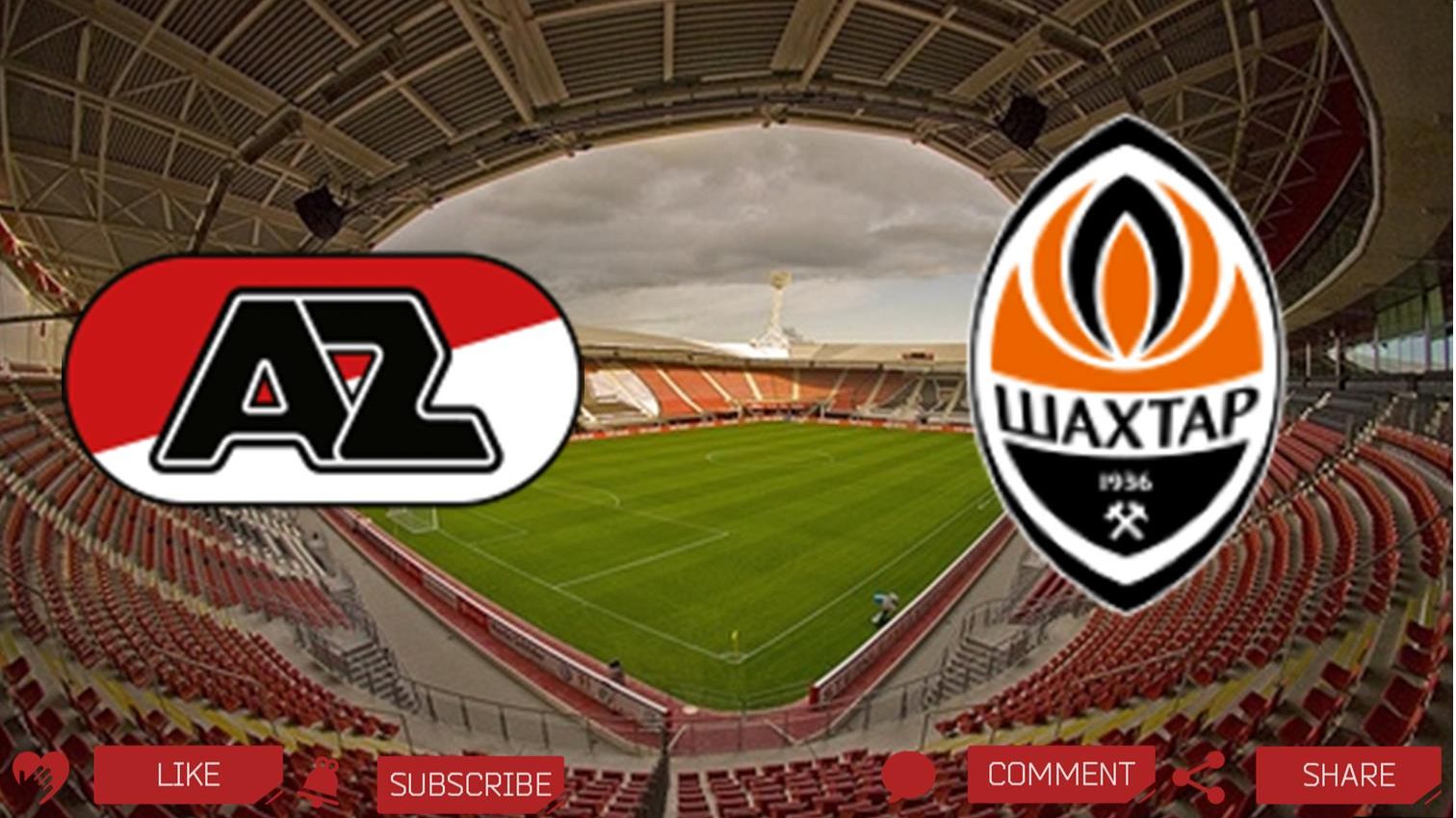 АЗ Алкмар - Шахтёр | Текстовая трансляция