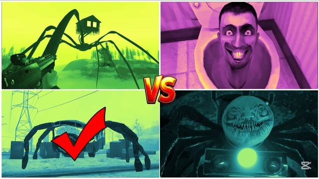 СКИБИДИ ТУАЛЕТ Против ЧУ ЧУ ЧАРЛЬЗ и АВТОБУС ПОЖИРАТЕЛЬ 👹🚽