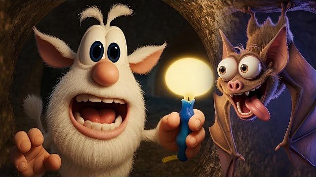 Буба - Прятки в пещере - Мультфильм для детей